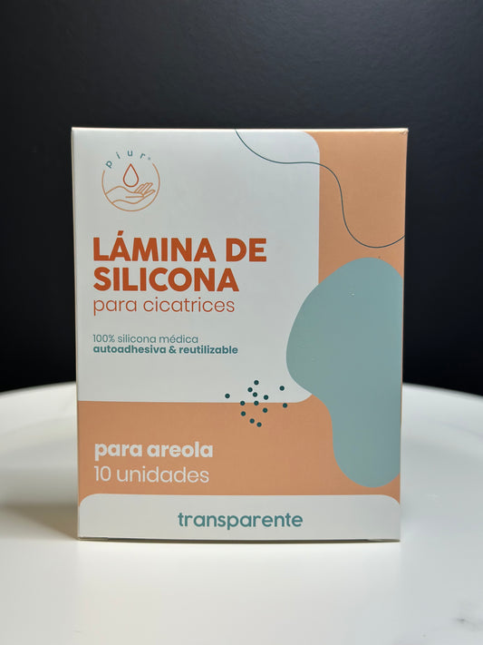 Lamina silicona para areolas 7,6 cms transparente (1 unidad)