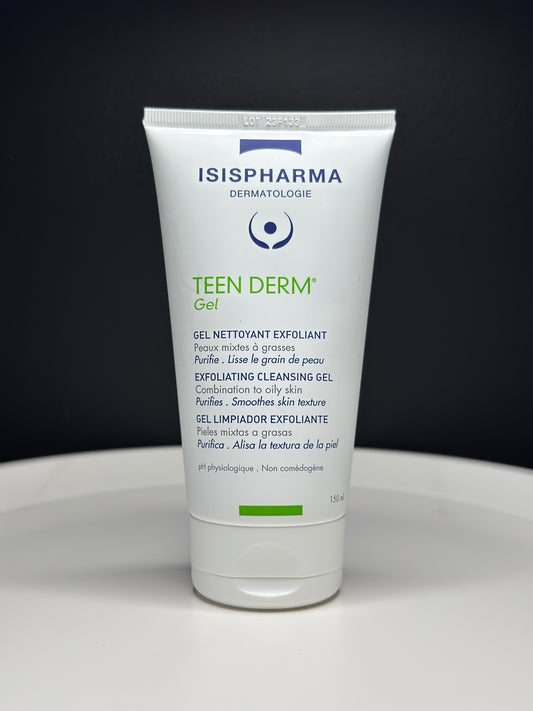 Teen Derm Gel limpiador exfoliante 150 ml