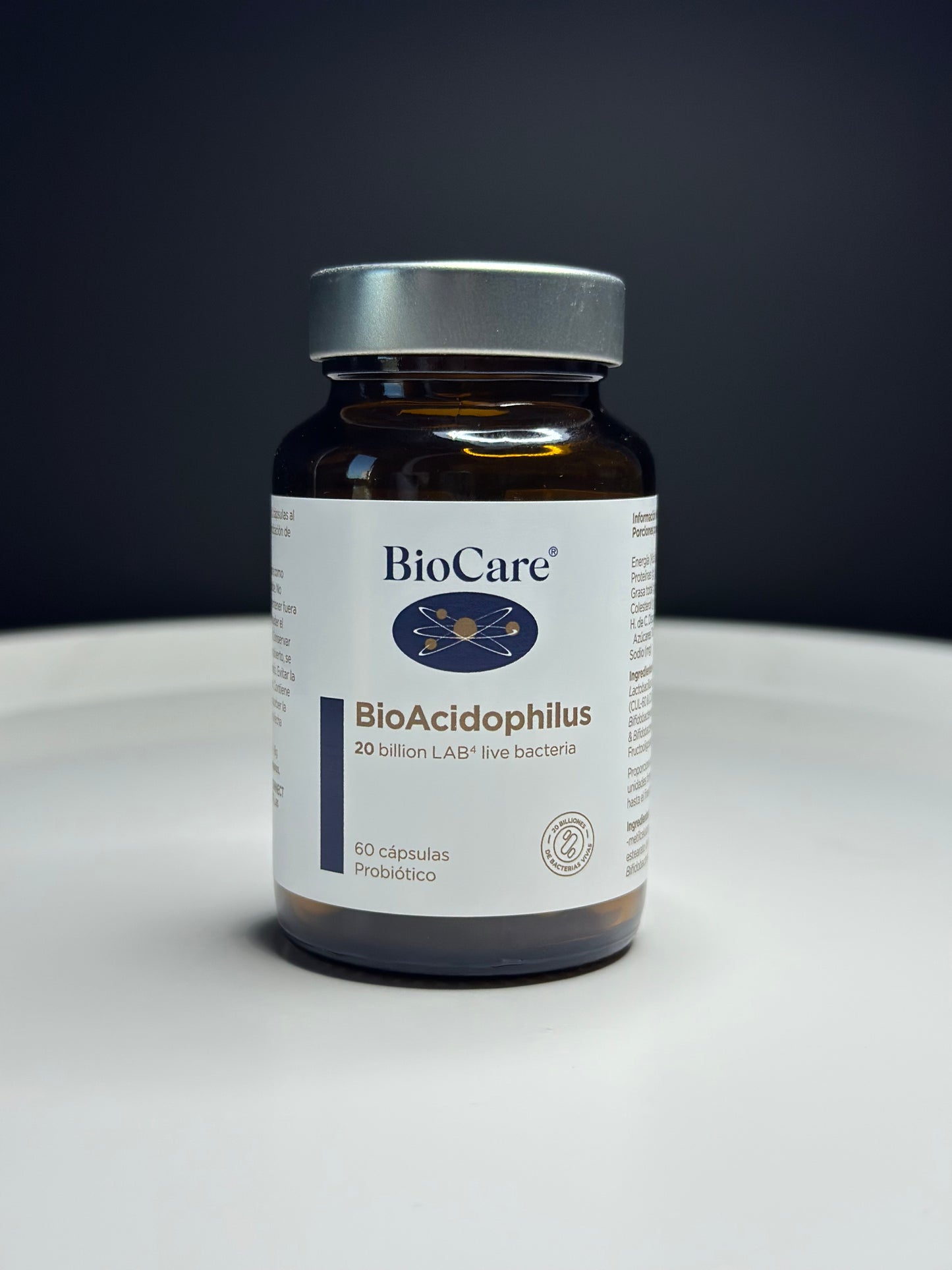 Probióticos - BioAcidophilus - 20 billones - 60 cápsulas