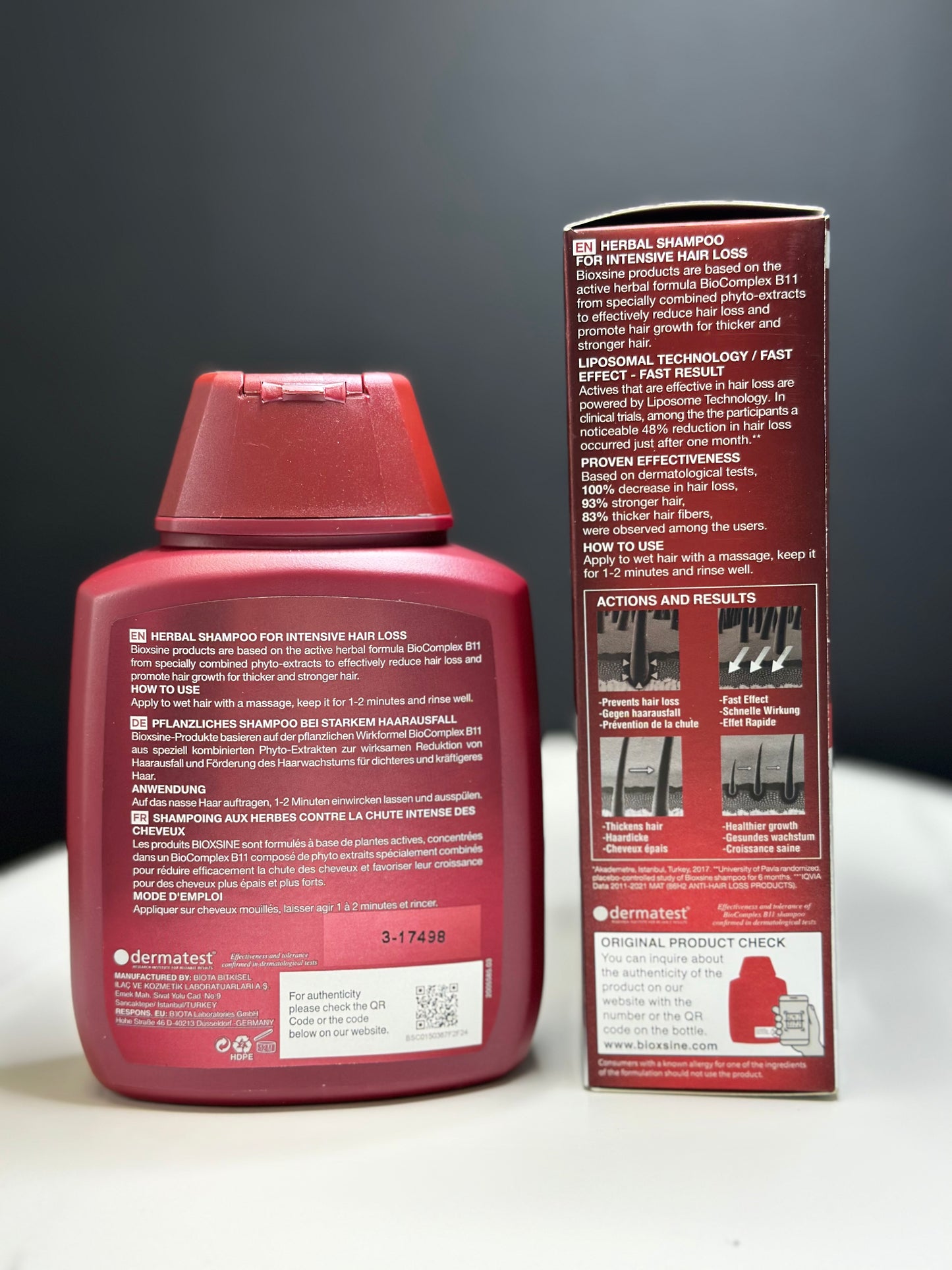 BIOXINE shampoo forte 300ml