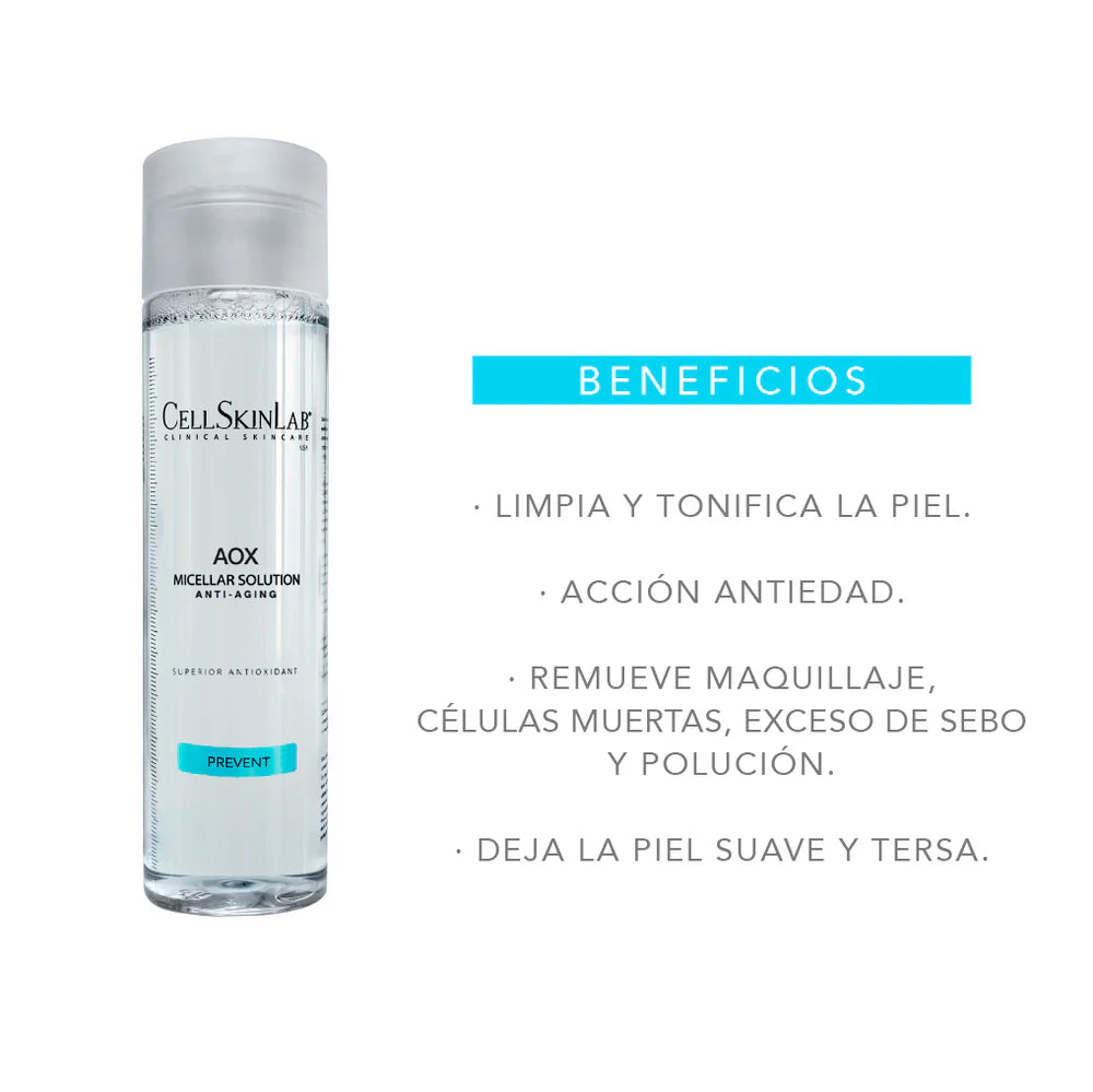 AOX MICELLAR SOLUTION 250 ML Cellskinlab