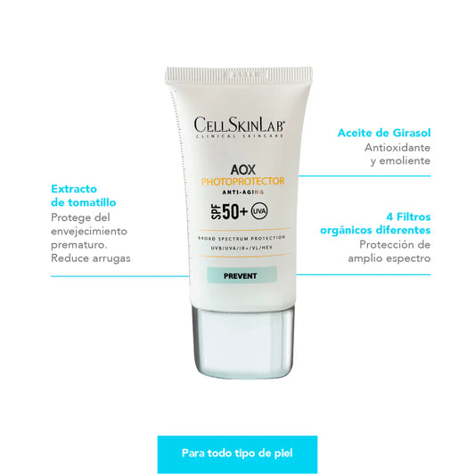 AOX PHOTOPROTECTOR SPF 50+ 40 ML